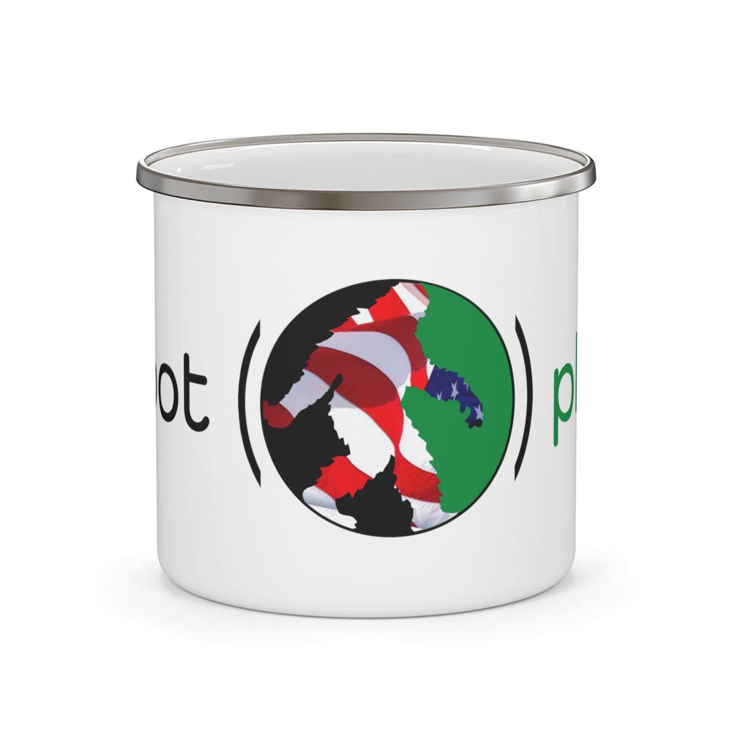 Enamel Camping Mug (Bigfoot Planet USA)