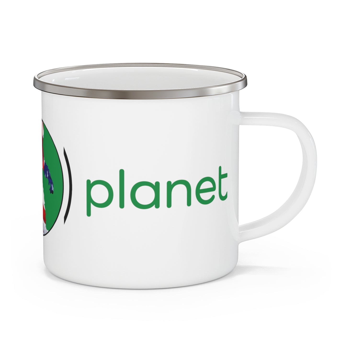 Enamel Camping Mug (Bigfoot Planet USA)